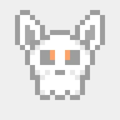 Kawaii SKULL #7664