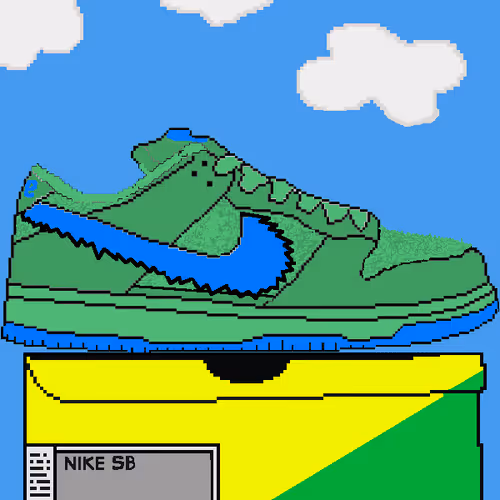 Nike SB Dunk Low "Grateful Dead Bears (Green Bear)"