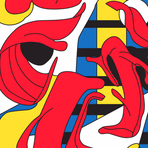 Art Studio Abstract Illustration
