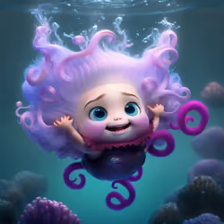 Purple Octopus