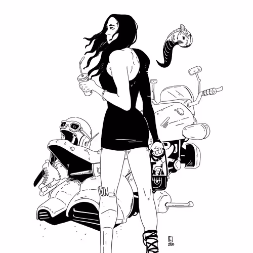 Futuristic Woman Collection