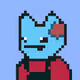 Pixel Cool Cat