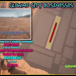 ARC 004, Glewme City COMMERCIAL PARCEL