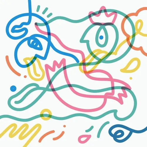 Doodle lines #0001