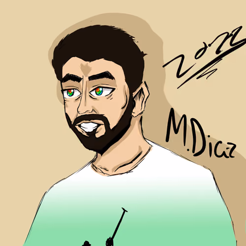 Diego Moreno by Manuel Diaz Art