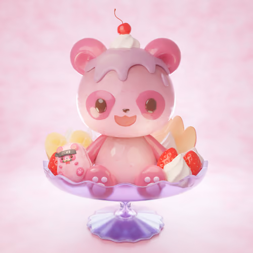 CNPcake #00084 Leelee-Strawberry