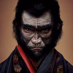 Samurai Ape #148