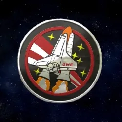 GME to the Moon - Silver Coin #001