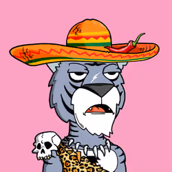 Grouchy Tiger Social Club #7033