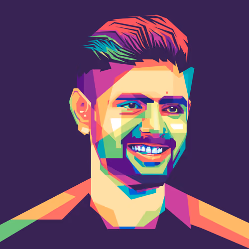 Babar Azam Pop Art