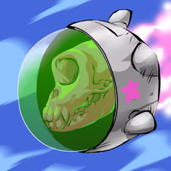PK. Skull #008
