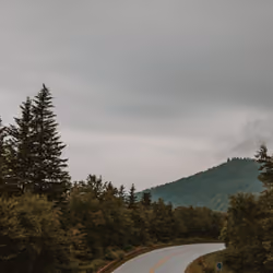 Twist and turns of the Blue Ridge Parkway