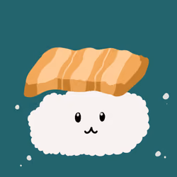 gril pig on rice