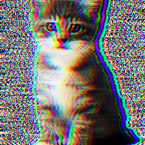 Collage Glitch And Wtf