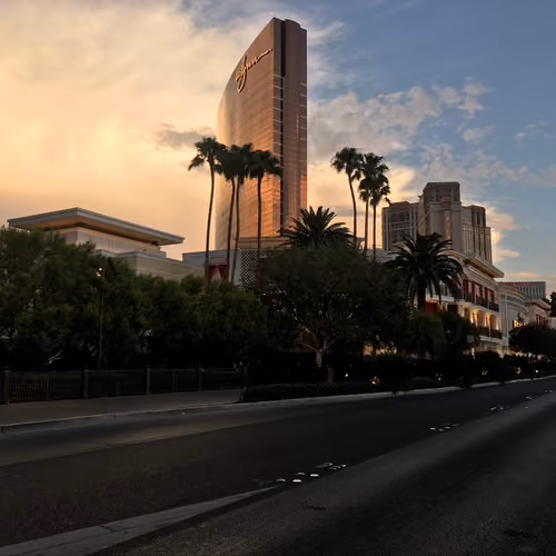Wynn Las vegas Golden hour