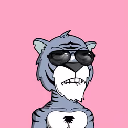 Grouchy Tiger Social Club #6152