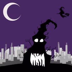 Halloween Trees #9593