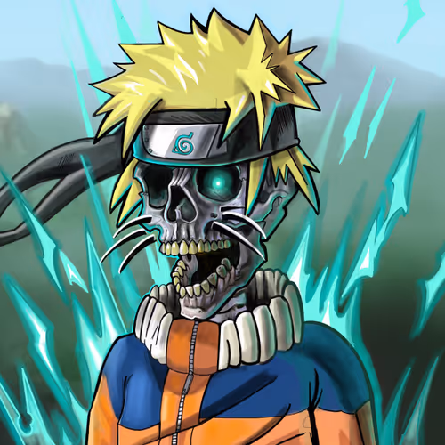 Naruto 1/1 Cryptskullyz #101