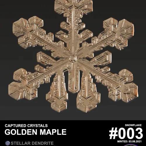 Captured Crystals #003 - Golden Maple