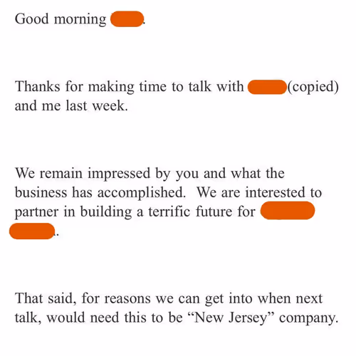 Startup Rejection Letters