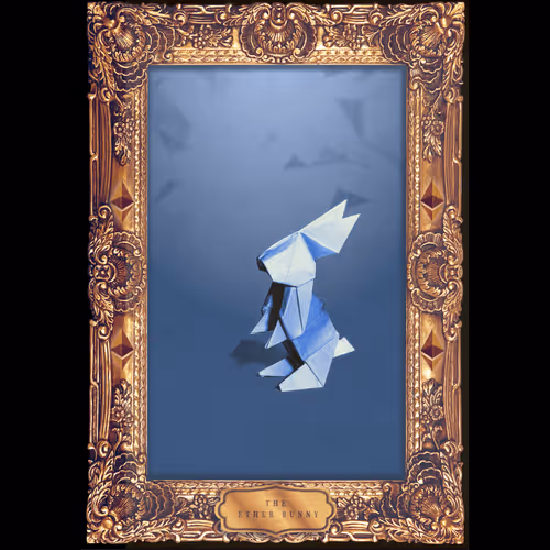 White on Rice - Folded+Framed