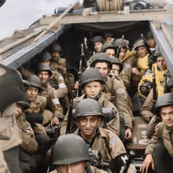 WWII Real Photo in Color