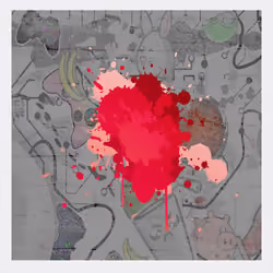 Red Splash Vetor