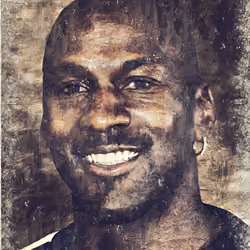 Canvas art #129 Michael Jordan