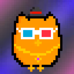Pixel owl #19
