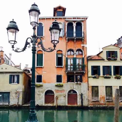Venice Italy Canal Hourse