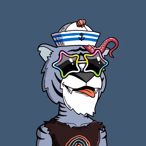 Grouchy Tiger Social Club #3938