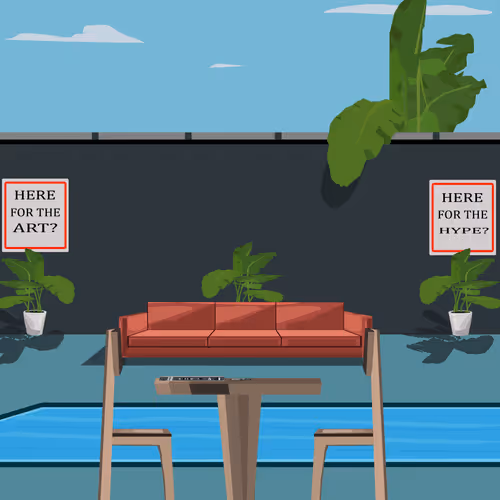 Here for the art or just the hype?