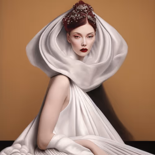 scarf girl art 2023 #8