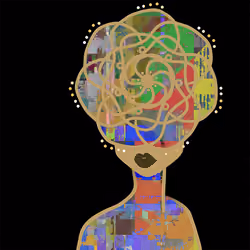 Maths Art x Faceless Portrait #97