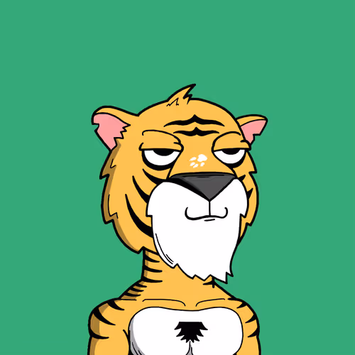 Grouchy Tiger Social Club #3891