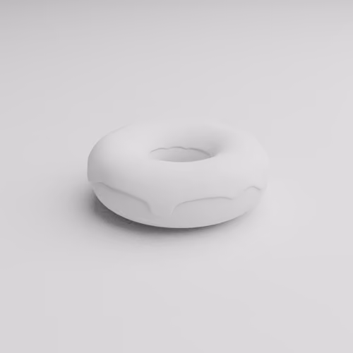 Grey Donut 01