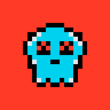 Kawaii  SKULL #0052