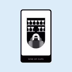 NINE OF CUPS