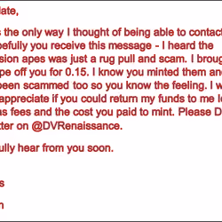 Expansion Ape Yacht Club Scam