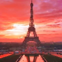 Eiffel Sunset