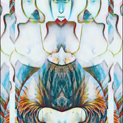 Inner Self, Flickering Thoughts - Mona Lisa Deconstructed