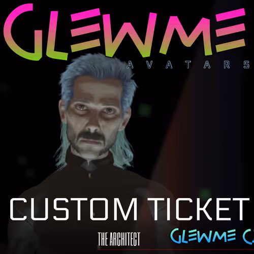 Glewme City Avatars, Limited Series, Custom Ticket