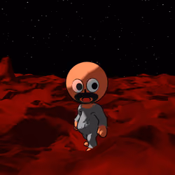 Martian wandering around