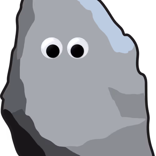 Ether Rock With Googly Eyes Y4eoQcMK3o