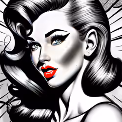Red lips