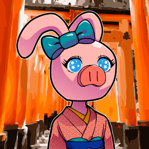Pig Bunny Heads
