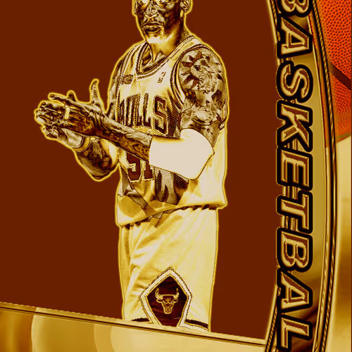 Golden Hero Of Basketball