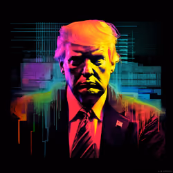 NFT CryptoTr@mp 2077: Vote or Lose #15