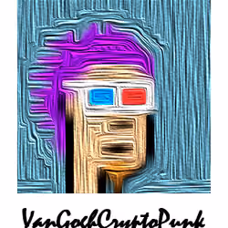 VanGogh CryptoPunk # 1786