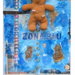 ZonaBlue Deep Blue See/ Bear on See #4 